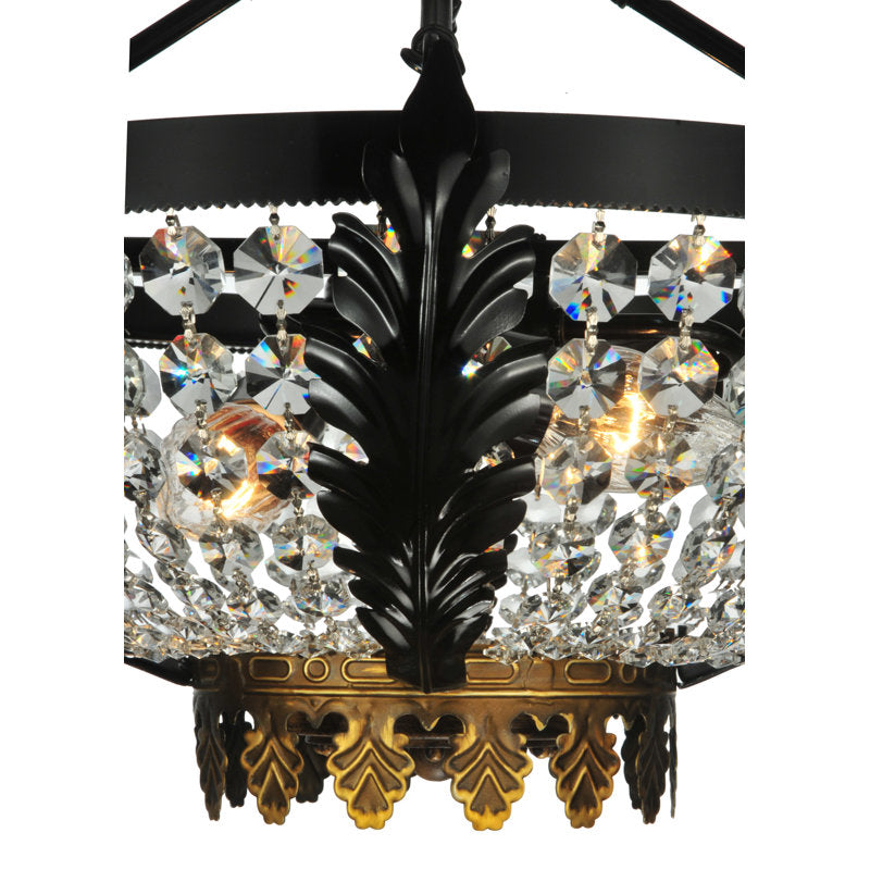 3 - Light Semi Flush Mount