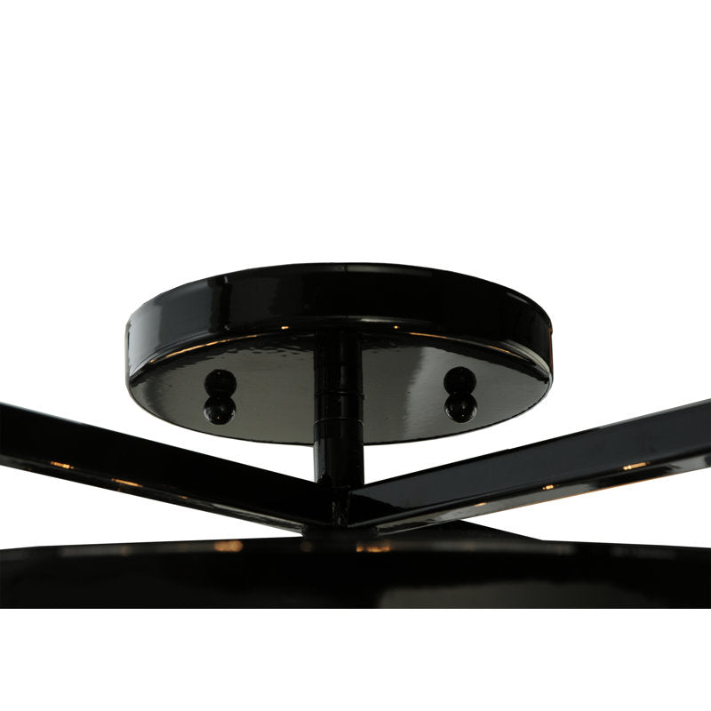 3 - Light Semi Flush Mount