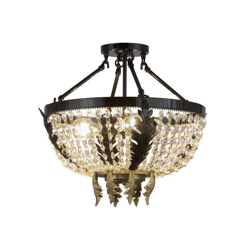 3 - Light Semi Flush Mount