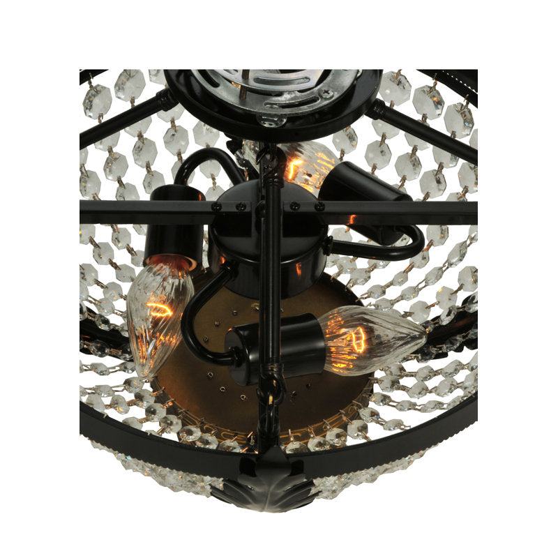 3 - Light Semi Flush Mount