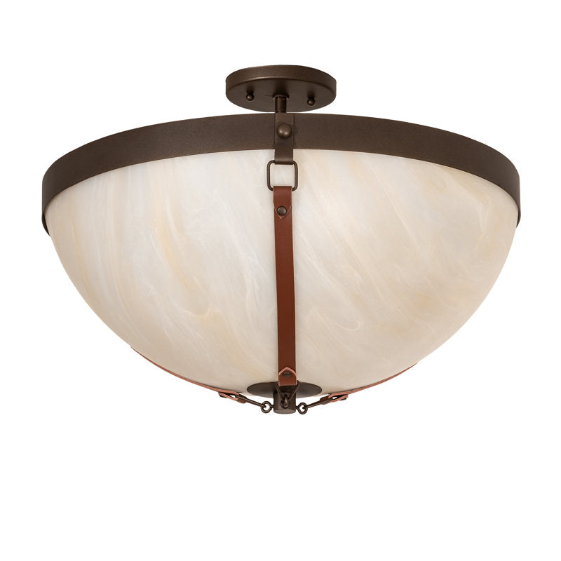 3 - Light Semi Flush Mount