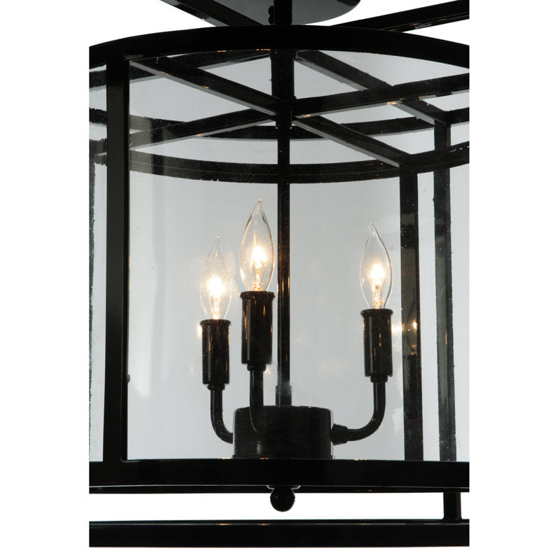 3 - Light Semi Flush Mount
