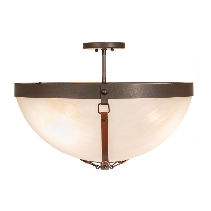 3 - Light Semi Flush Mount