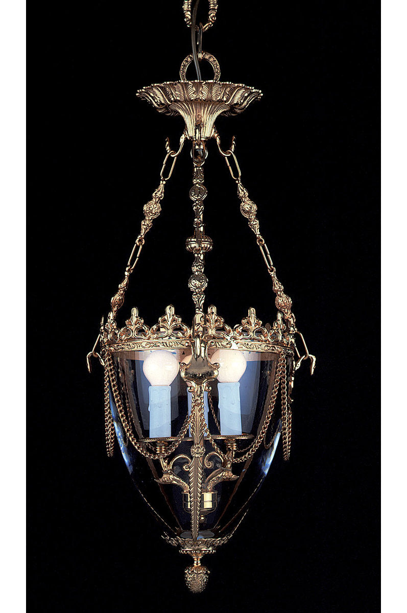 3 - Light Unique Urn Pendant