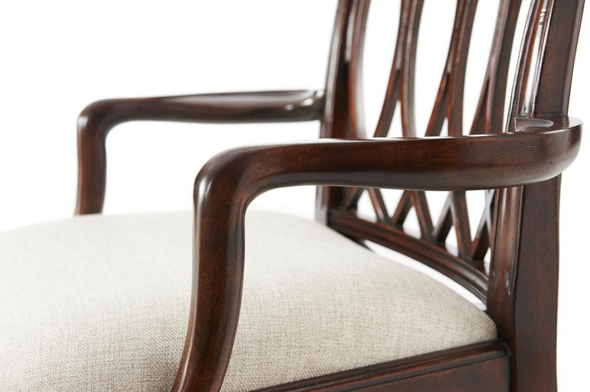 Theodore Alexander The Trellis Dining Armchair - Set of 2
