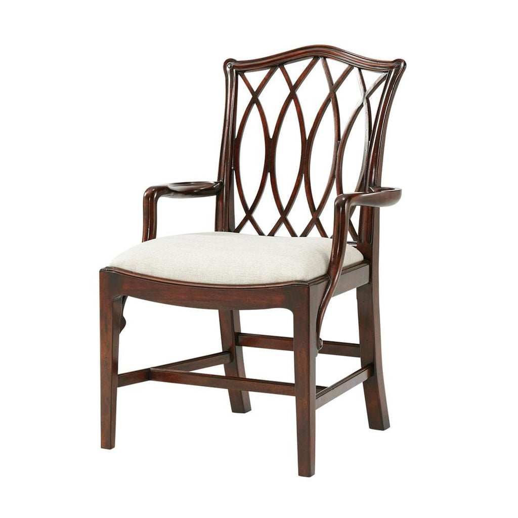 Theodore Alexander The Trellis Dining Armchair - Set of 2