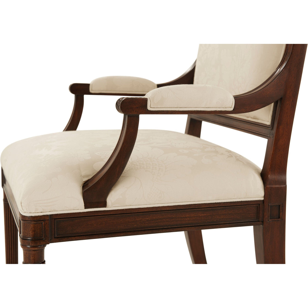 Theodore Alexander The English Cabinetmaker Atcombe Armchair - Set of 2