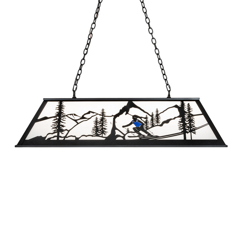 48" Long Alpine Oblong Pendant