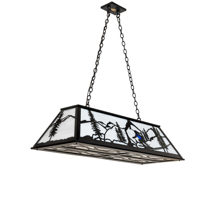 48" Long Alpine Oblong Pendant
