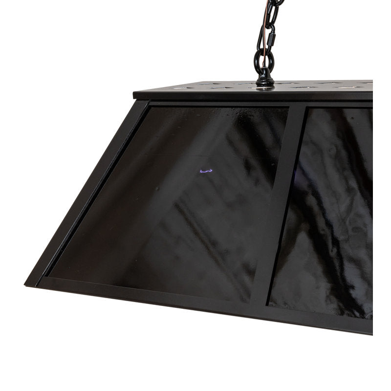 48" Long Laquer Oblong Pendant