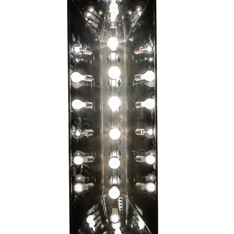 48" Long Laquer Oblong Pendant
