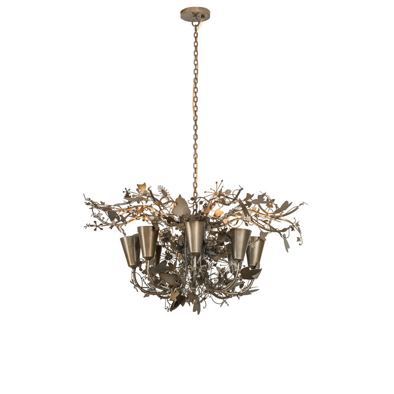 48" Wide Lau Lau 8 Light Chandelier