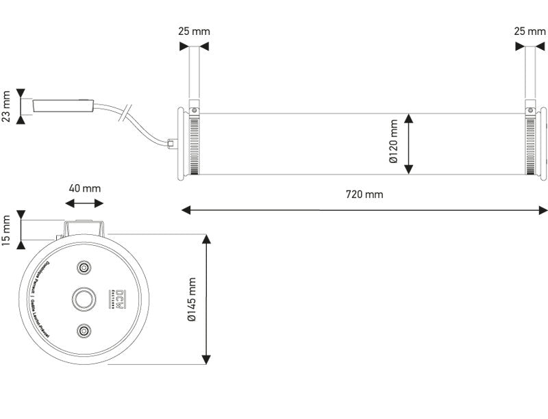 4 - Light Flush Mounted Sconce