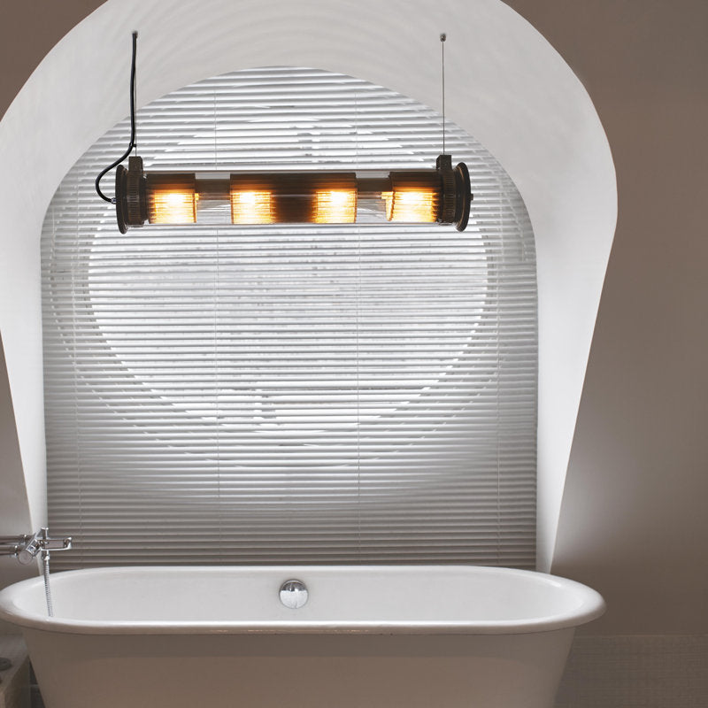 4 - Light Flush Mounted Sconce