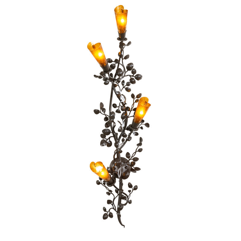 4 - Light Flush Mounted Sconce