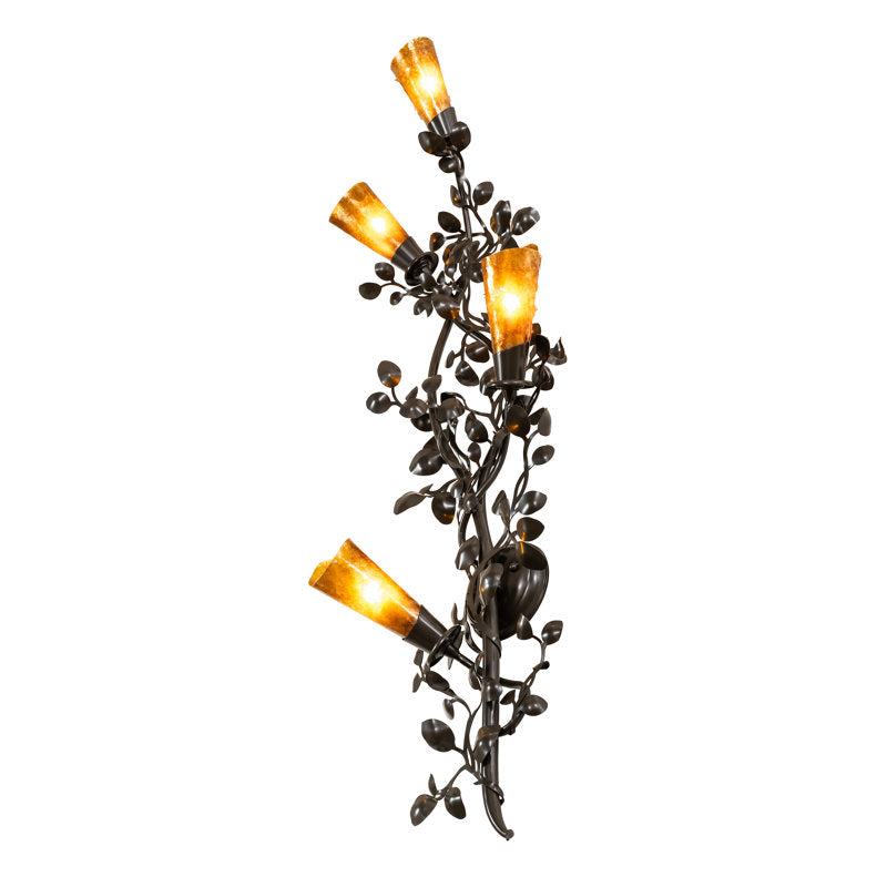 4 - Light Flush Mounted Sconce