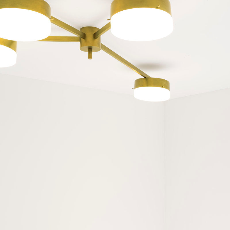 4 - Light LED Flush Mount