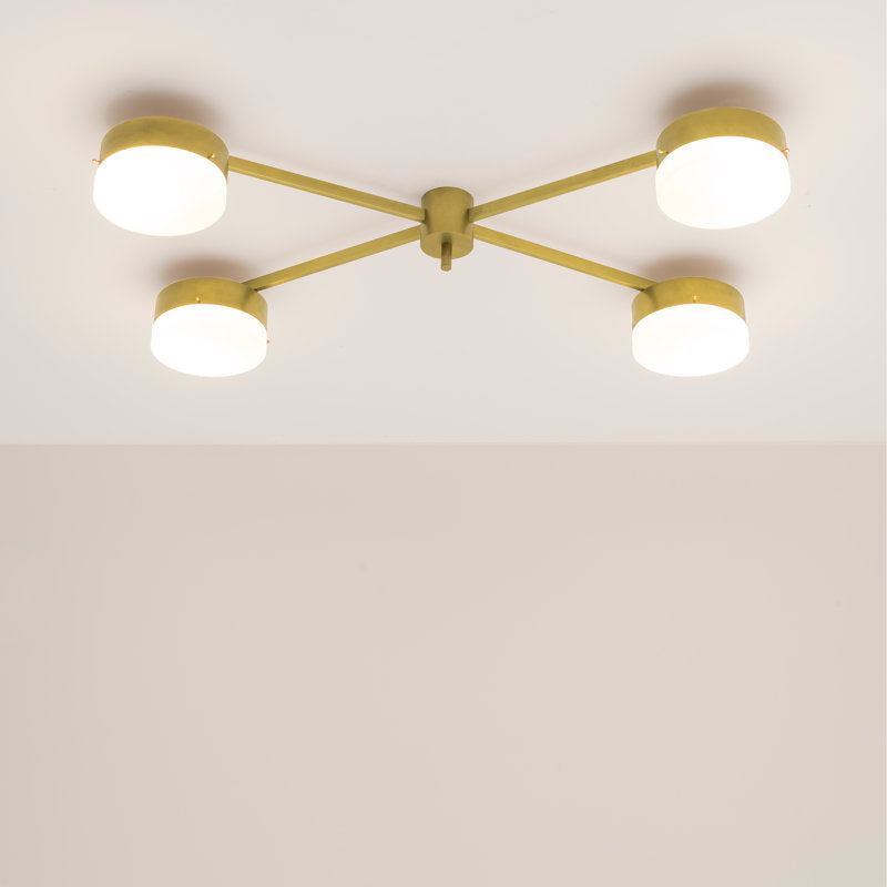 4 - Light LED Flush Mount