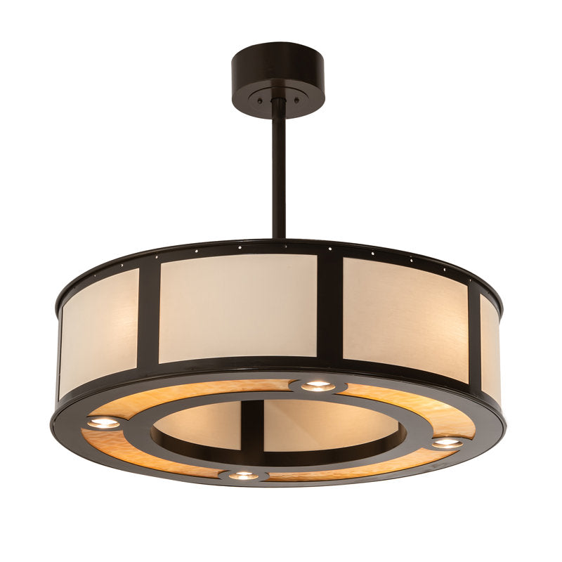 4 - Light Semi Flush Mount