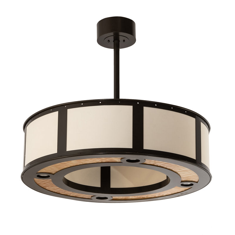 4 - Light Semi Flush Mount