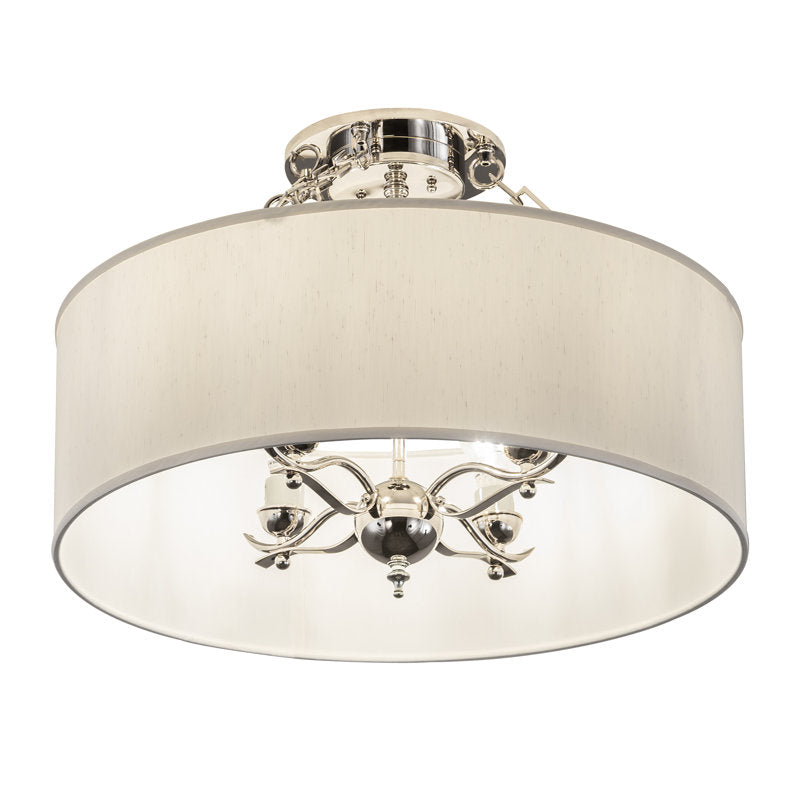 4 - Light Semi Flush Mount