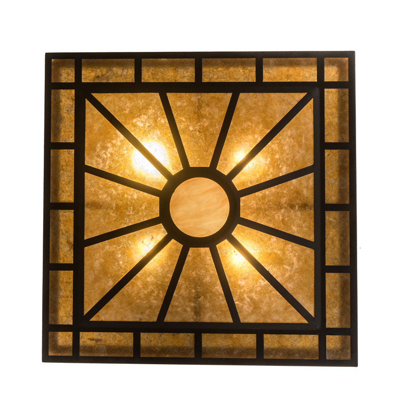 4 - Light Semi Flush Mount