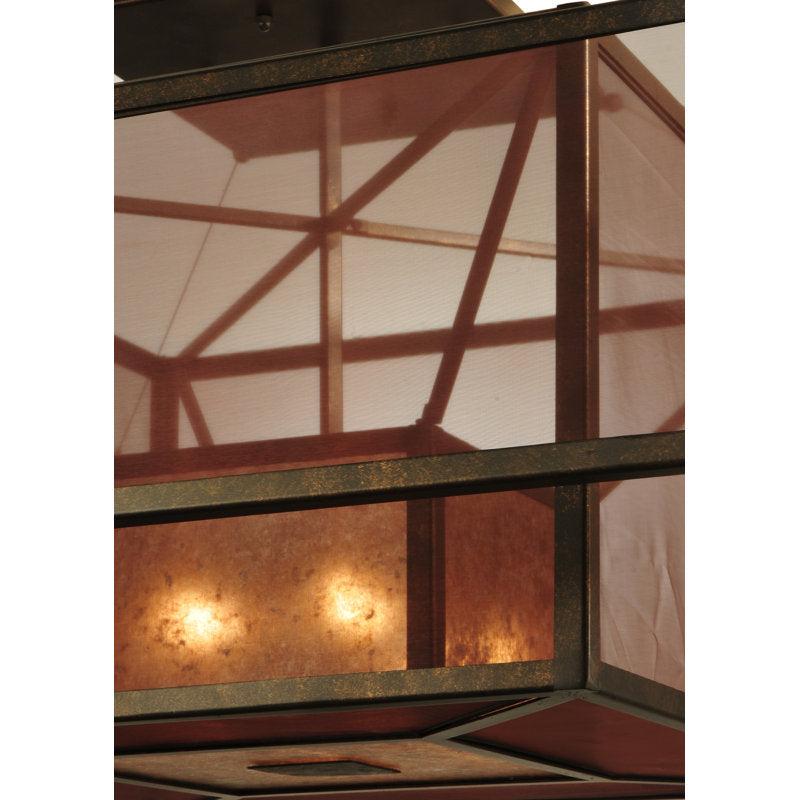 4 - Light Semi Flush Mount