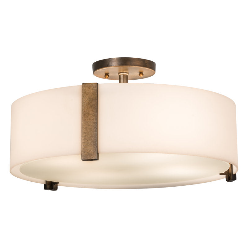 4 - Light Semi Flush Mount