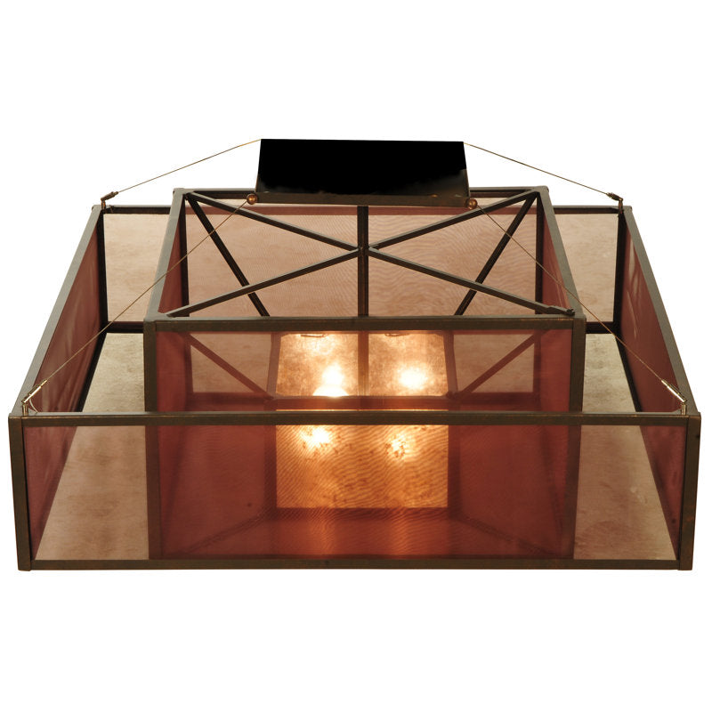 4 - Light Semi Flush Mount
