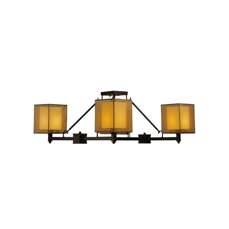4 - Light Semi Flush Mount