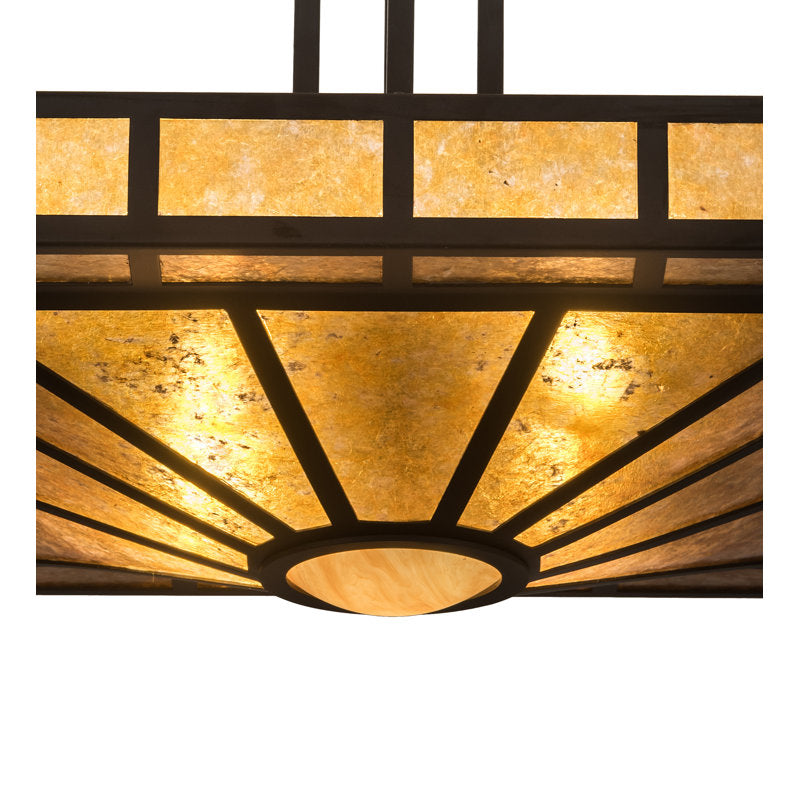 4 - Light Semi Flush Mount