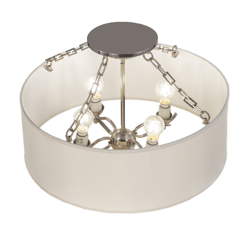 4 - Light Semi Flush Mount