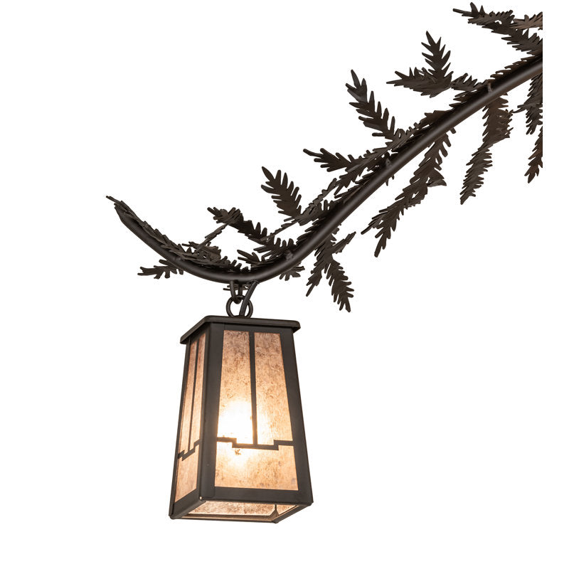 52" Wide Pine Branch Valley View 12 Light Chandelier