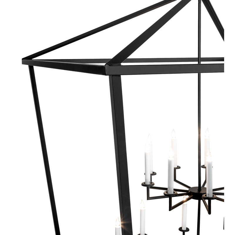 54" Square Kitzi Tapered Pendant