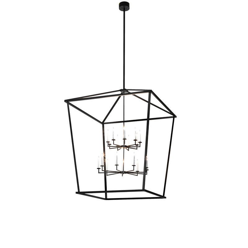 54" Square Kitzi Tapered Pendant