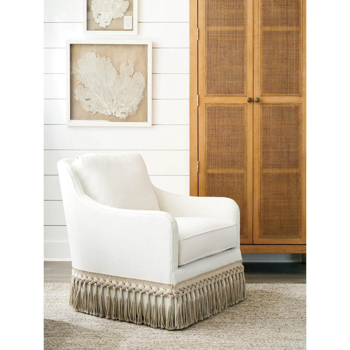 Barclay Butera Barclay Butera Upholstery Salt Creek Swivel Chair