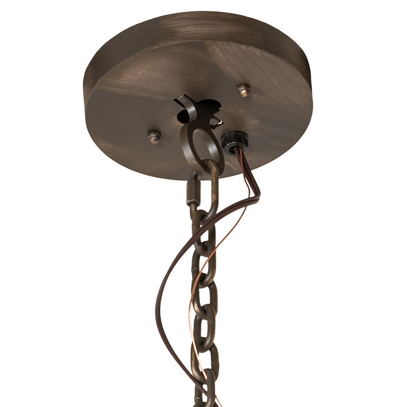 56" Wide Asbury Turret 9 Light Cascading Pendant