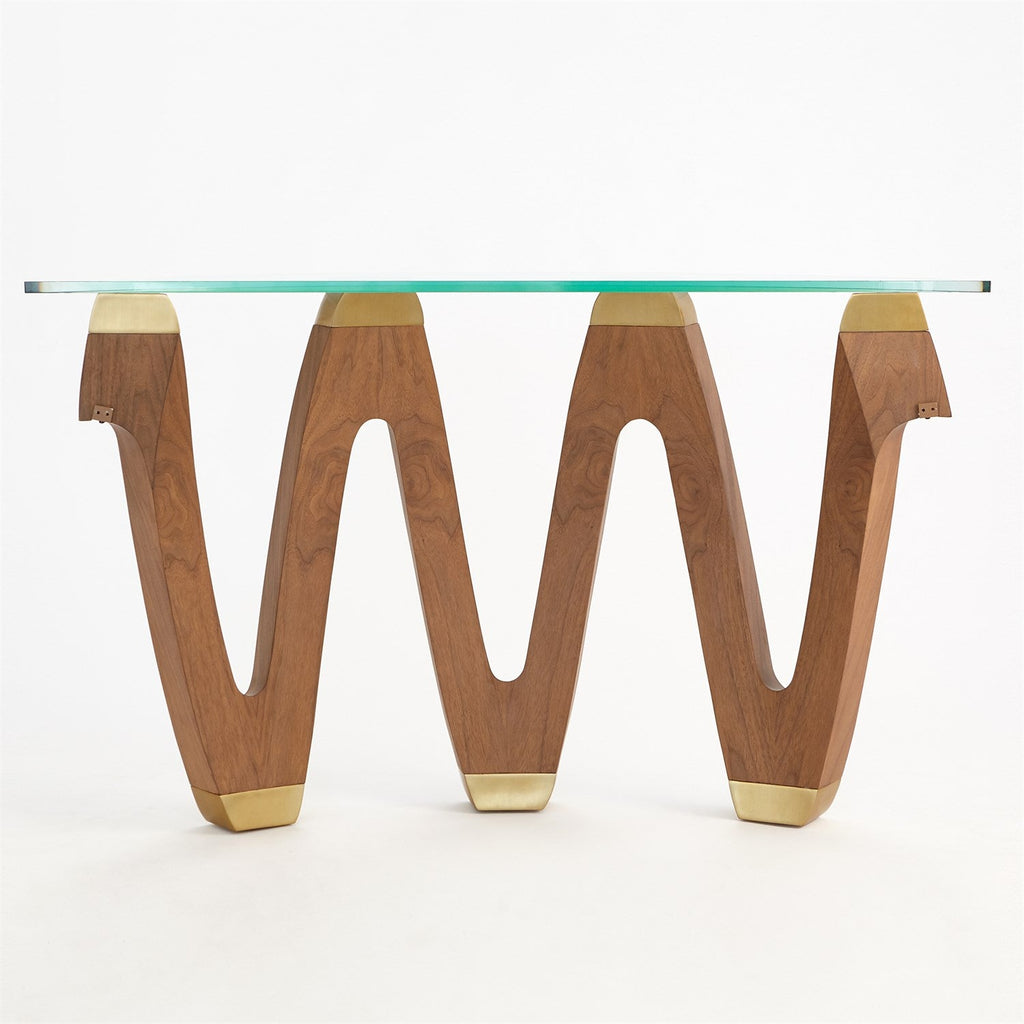 Global Views Wave Console Table