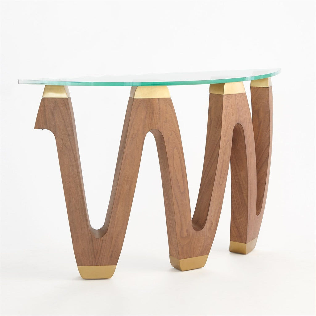 Global Views Wave Console Table