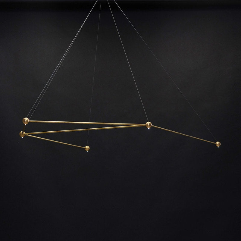 5 - Light Unique Geometric Chandelier