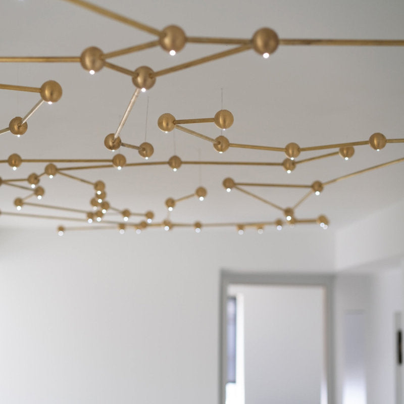 5 - Light Unique Geometric Chandelier