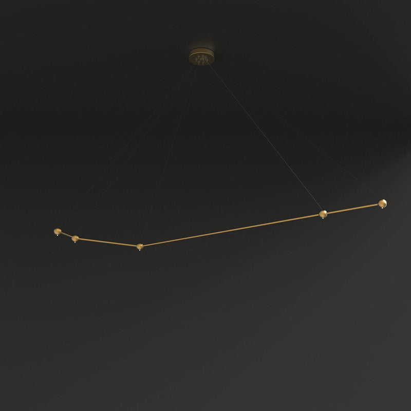 5 - Light Unique Geometric Chandelier