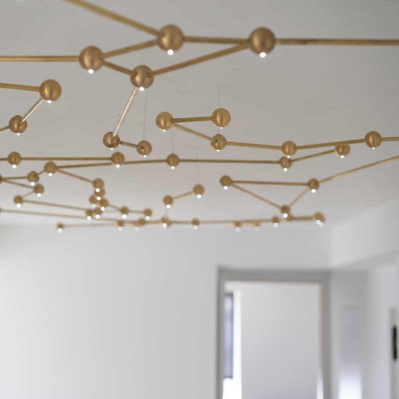 5 - Light Unique Geometric Chandelier