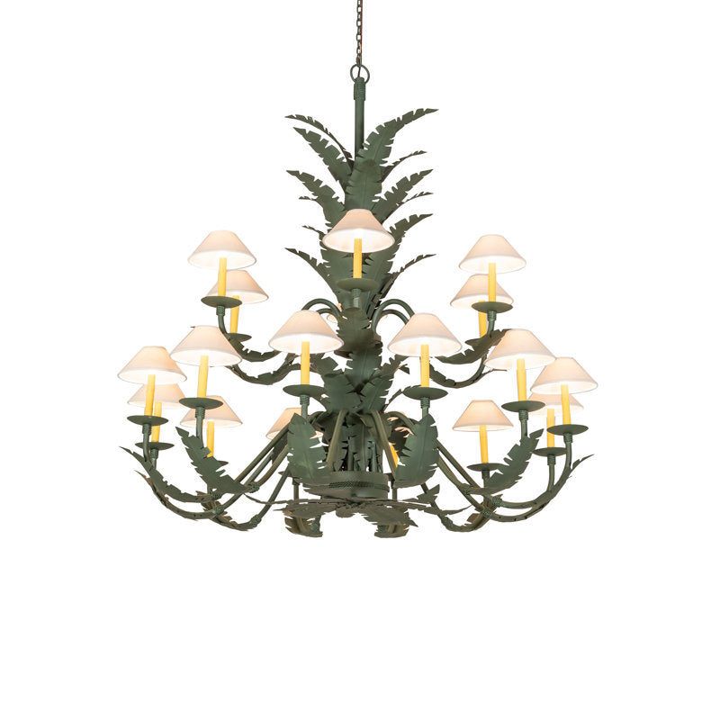 60" Wide Tiki Chandelier