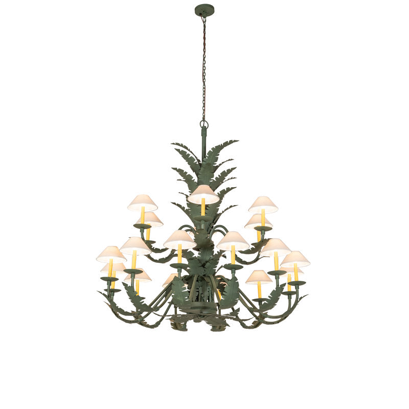 60" Wide Tiki Chandelier