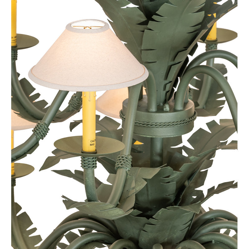 60" Wide Tiki Chandelier