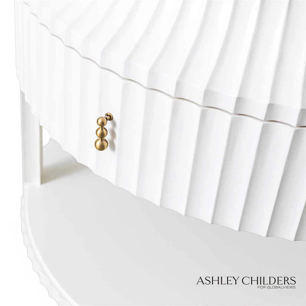 Global Views Fountain Bedside Chest by Ashley Childers