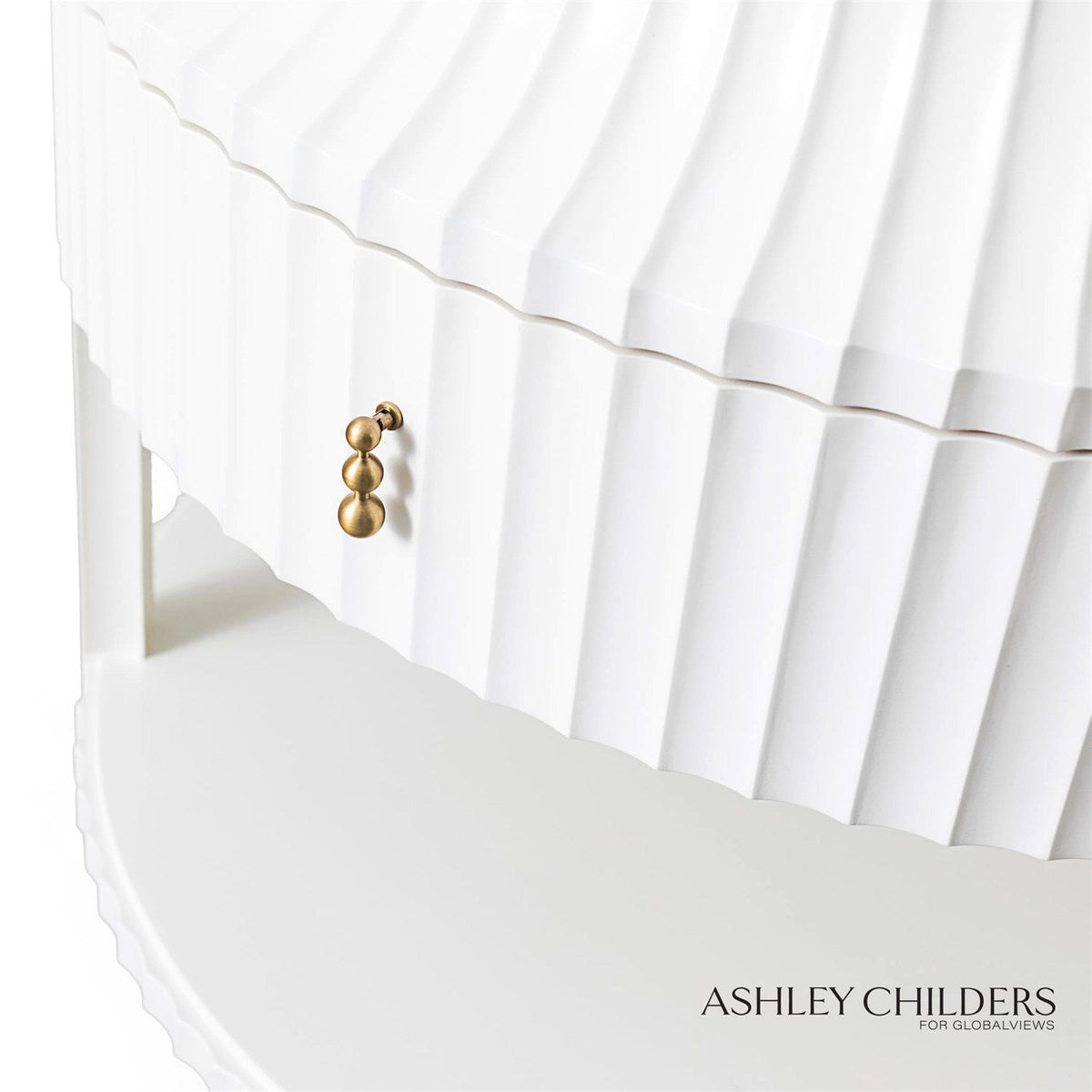 Global Views Fountain Bedside Chest by Ashley Childers