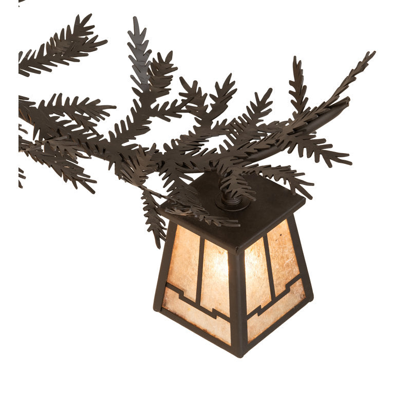 66" Wide Pine Branch Valley View 18 Light Chandelier