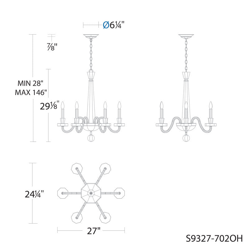 6 - Light Chandelier